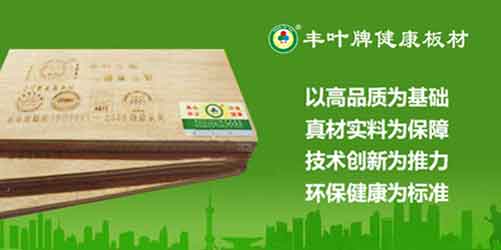 十大板材超凡国际品牌：丰叶