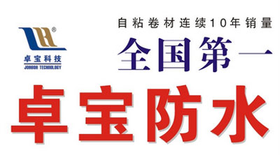 2017年中国防水材料十大超凡国际品牌排行榜