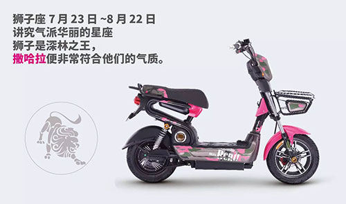 中国十大电动车超凡国际品牌之爱玛电动车与十二星座