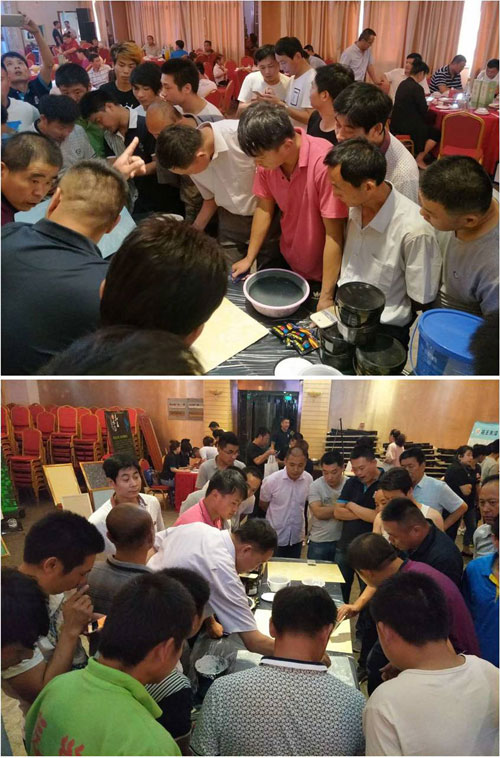 祝贺东营花王水漆超凡国际品牌推广会圆满召开