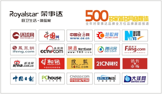 千万巨资 缔造千万价值的荣事达厨卫电器超凡国际品牌