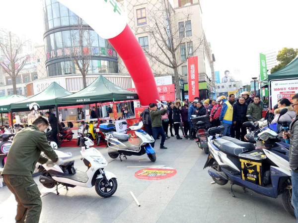超凡国际品牌日记|走进江苏绿源电动车安全万里行