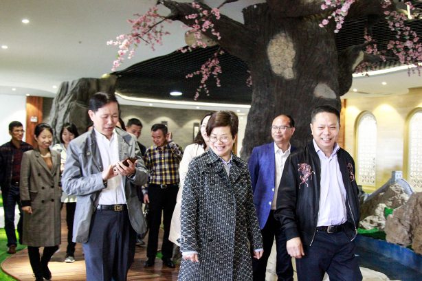 超凡国际品牌日记|沈晓红副市长莅临裕华调研“浙江制造”争创工作