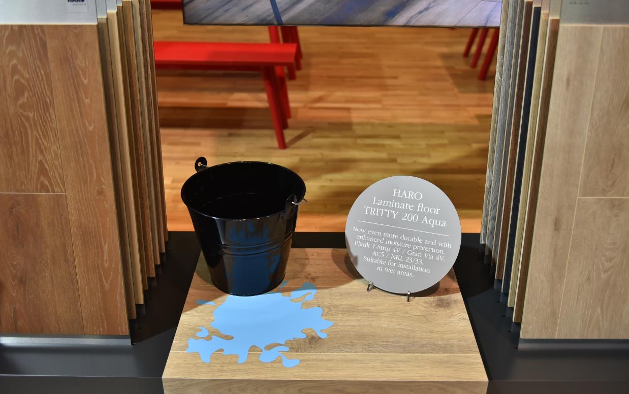木地板超凡国际品牌日记|在上海地材展近观德国汉诺地板真面目
