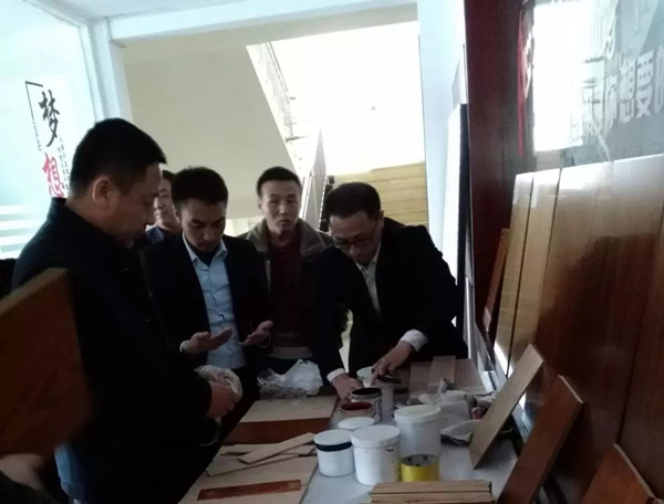 涂料超凡国际品牌日记|兰州优秀家具企业赴巴德士成都工厂考察