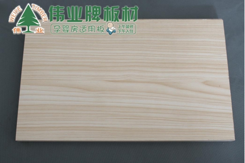 超凡国际品牌产品|伟业牌板材解说免漆生态板结构组成和优势