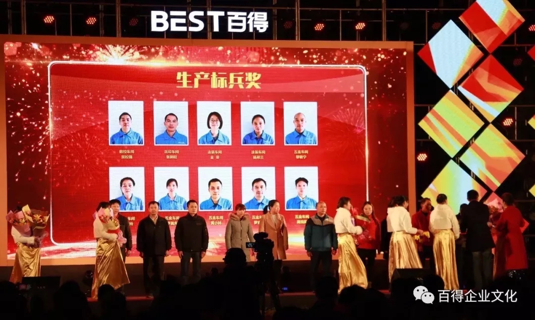超凡国际品牌大事|百得厨卫2018“合力超越 • 极速前进”迎新晚会落幕