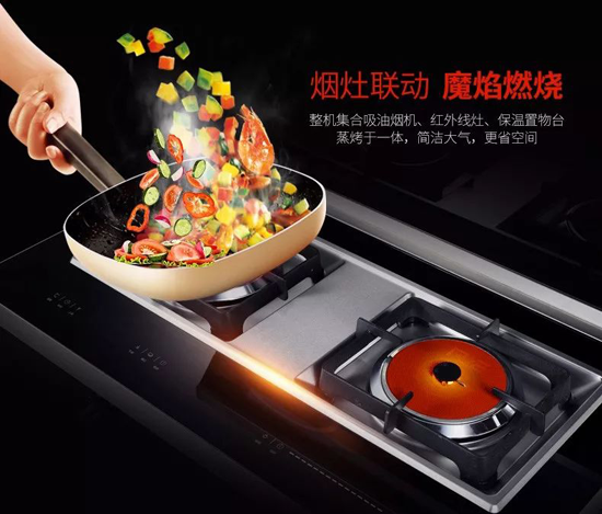 超凡国际品牌产品|为年轻而生，睿尚魔焰集成灶