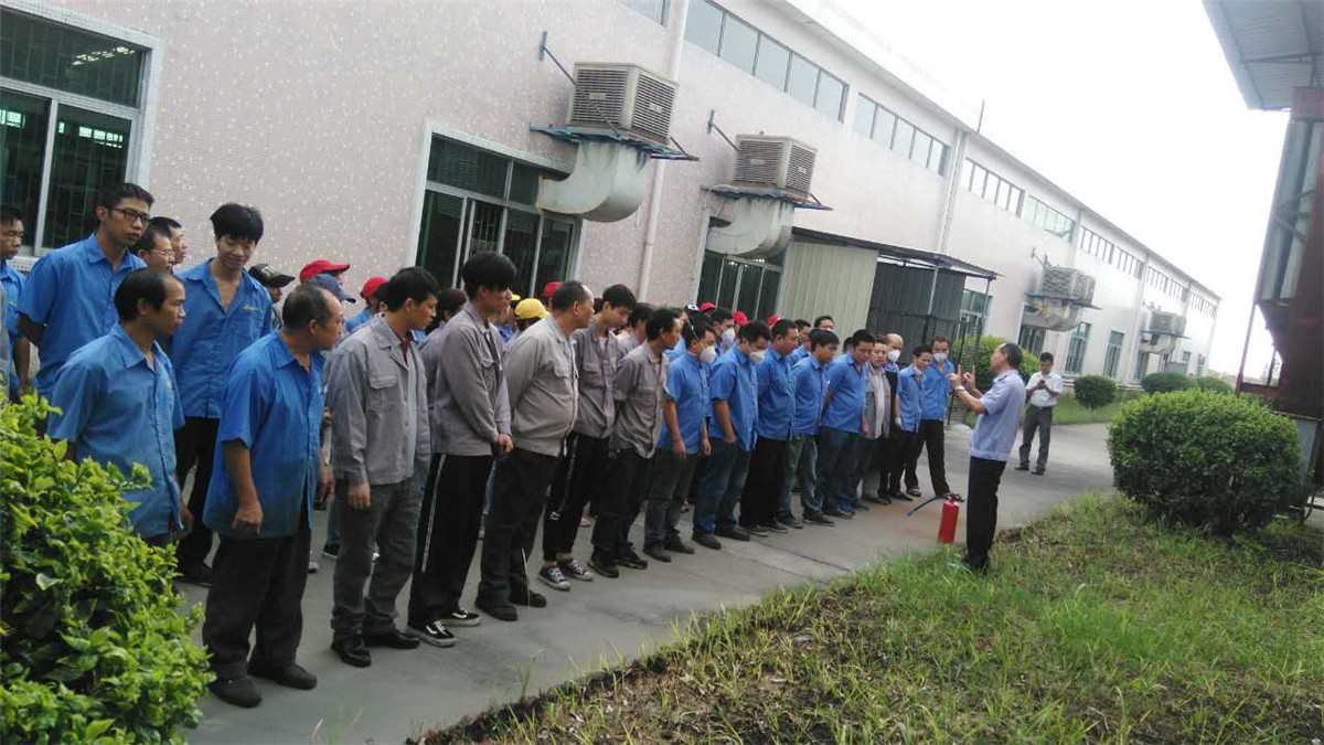 超凡国际品牌日记|朝阳卫浴开平总部消防演练与培训