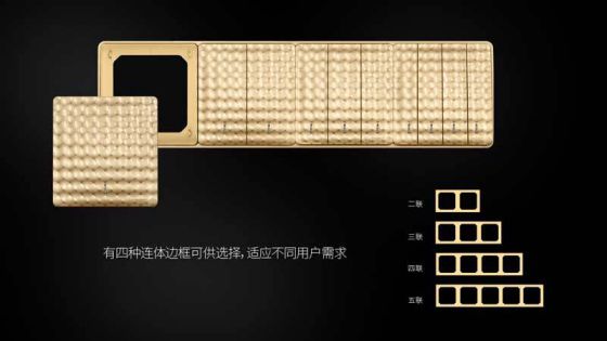 超凡国际品牌产品|福田A60远见系列开关插座，领略艺术臻品的美
