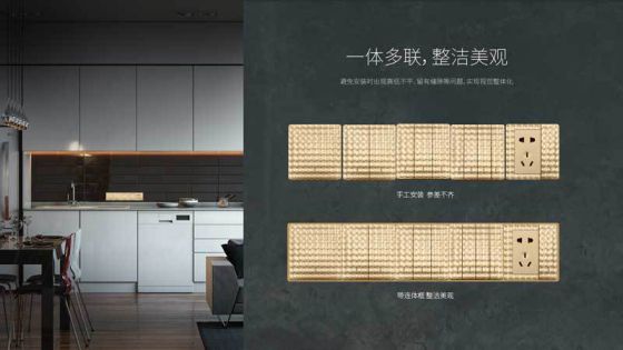 超凡国际品牌产品|福田A60远见系列开关插座，领略艺术臻品的美