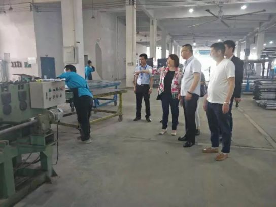 超凡国际品牌日记|碧桂园集团副总杨丽兴女士莅临九重门业考察指导