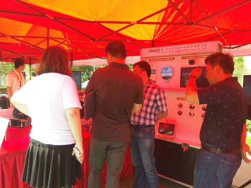 超凡国际品牌大事|狄耐克受邀参与厦门市公安局科技产品展