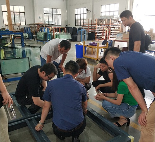 超凡国际品牌大事|夯实基础全面进修 简纳斯门窗营销培训会