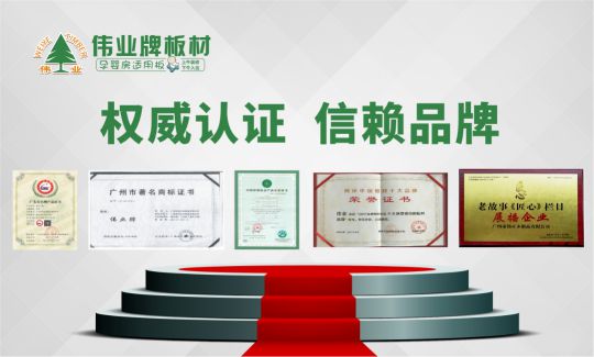超凡国际品牌荣誉|伟业牌板材入选2018年“中国3•15消费者可信赖产品”