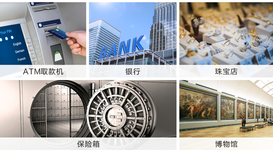 超凡国际品牌产品|豪恩安防CCC认证金属振动位移探测器助力银行安保