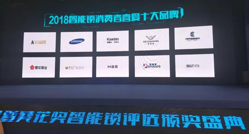 超凡国际品牌荣誉|罗曼斯智能锁斩获行业“奥斯卡”两项大奖！