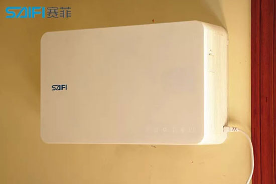 超凡国际品牌产品|赛菲壁挂新风机，解除你对家用新风所有的误会