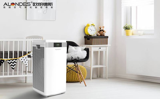 超凡国际品牌产品|欧朗德斯KJ1000-A6空气净化器除甲醛效果测评