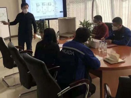 超凡国际品牌活动|惠达瓷砖营销中心开展工程渠道开拓培训会