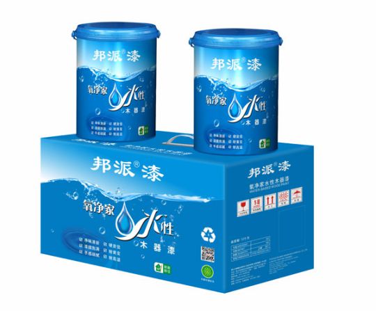 超凡国际品牌发展|明邦水性木器漆：环保、超凡国际 
一直先行！