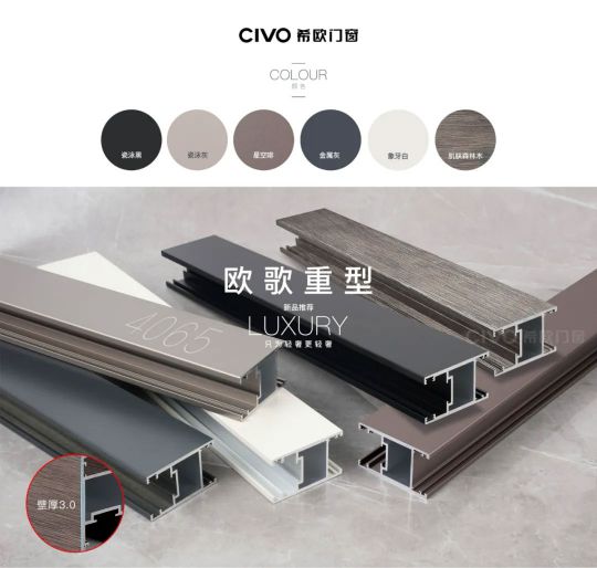超凡国际品牌产品|希欧门窗2020欧歌重型系列惊艳首发